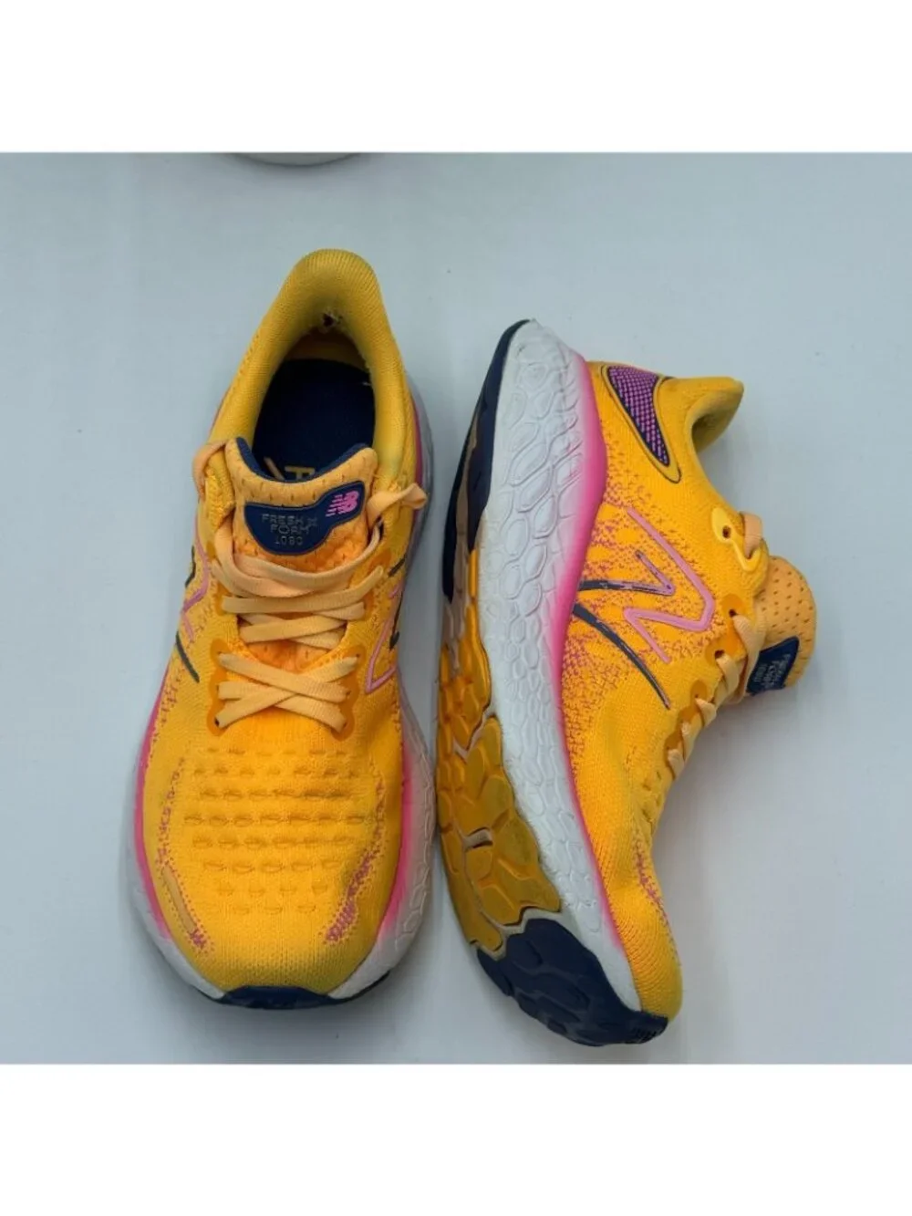 New Balance Fresh Foam X 1080v12 W1080M12 Athletic Sneaker Women's 8.5B Yellow